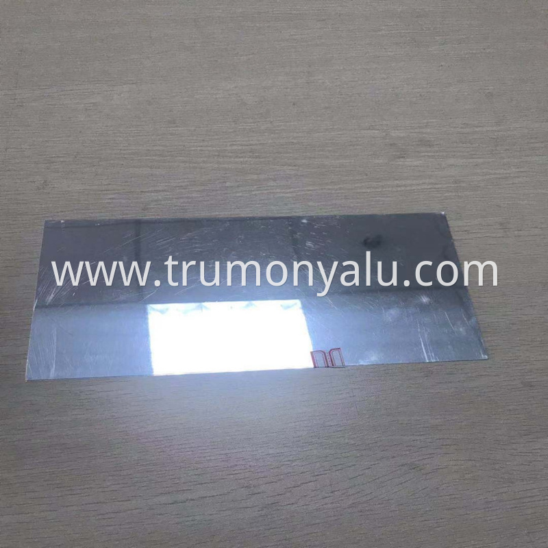 Aluminum mirror sheet 